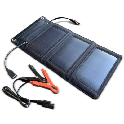 Schumacher SA1589 12V 5-Watt Portable Solar Battery Charger and Maintainer