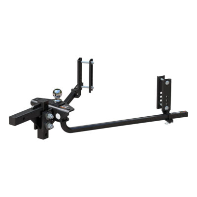 CURT TruTrack 2P Weight Distribution Hitch with 2X Sway Control, 8-10K