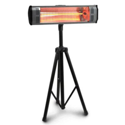 Tradesman 1500-Watt Electric Outdoor Infrared Quartz Portable Space Heater with Tripod and Wall/Ceiling Mount