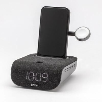 iHome Timebase Pro+ Triple Charging Bluetooth Alarm Clock