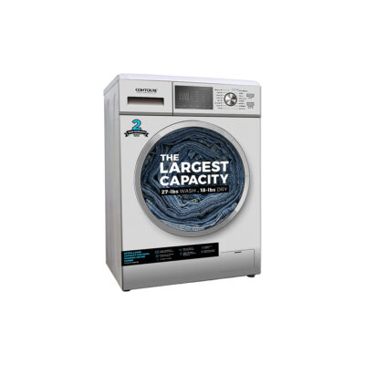 CONTOURE 2.7 cu. ft. Washer / Dryer Combo with Steam, Ventless, Titanium – Camping World Exclusive!