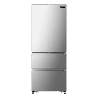 CONTOURE 15.5 cu. ft. French-Door Frost-Free Refrigerator, 4-Door, Stainless Steel – Camping World Exclusive!