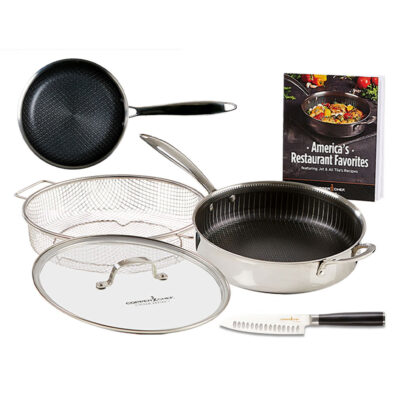 Copper Chef Titan 9.5″ Pan 6-Piece Cookware Set