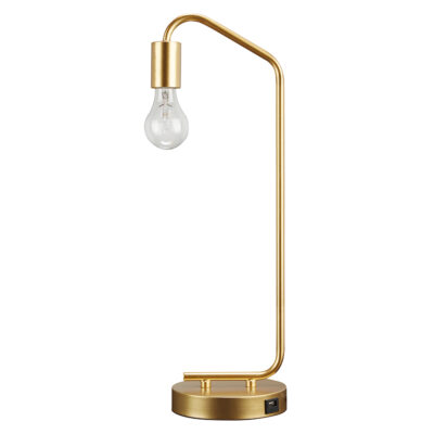 Gold Covybend Desk Lamp