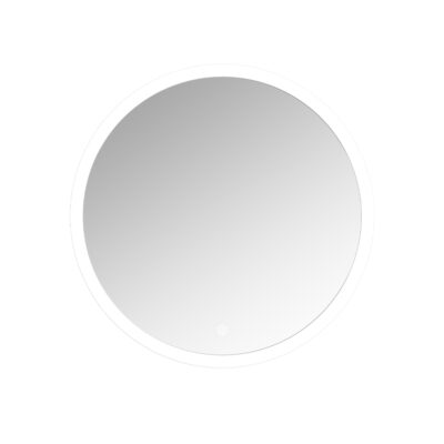 A&E Bath and Shower Clancy Round Wall-Mounted Lighted Mirror