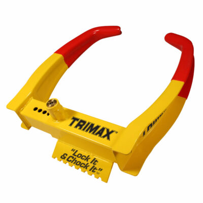 Trimax TCL75 Deluxe Universal Wheel Chock Lock, 10.5″ Reach