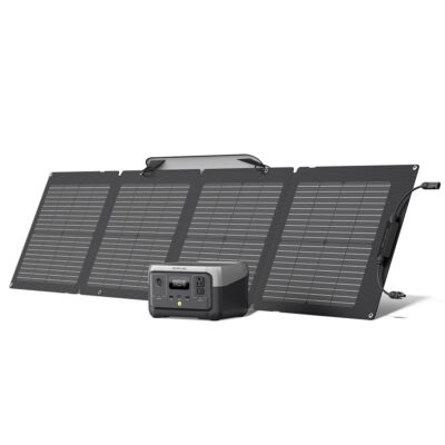 EcoFlow RIVER 2 Portable Power Station with 110W Solar Panel