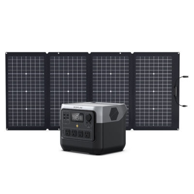 EcoFlow RIVER 2 Pro Portable Power Station with 220W Solar Panel