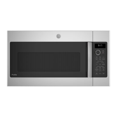 GE Profile 1.7 cu. ft. Convection Over-the-Range Microwave Oven with Air Fry, Stainless Steel