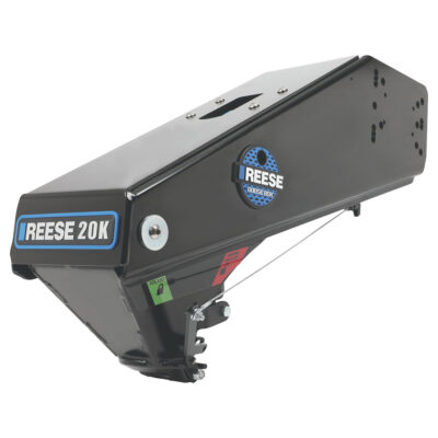 Reese Goose Box 5th Wheel Pin Box, Air Ride 20,000-lb. Capacity