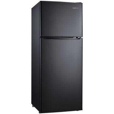 CONTOURE 4.6 cu.ft. 12V Refrigerator, Black – Camping World Exclusive!