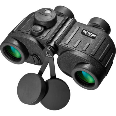 Barska 8x30mm WP Battalion Range-Finding Reticle Illuminated Compass Binocular