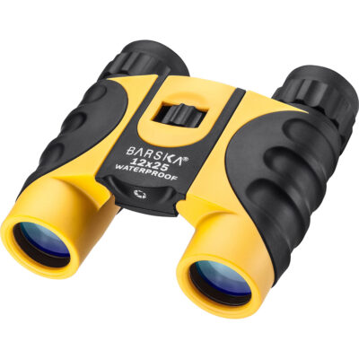 Barska 12x25mm Colorado Yellow Waterproof Compact Binocular