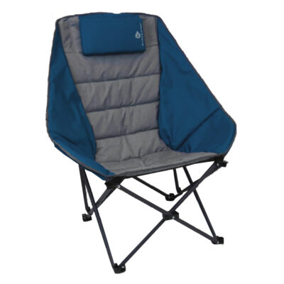 Black Sierra Scoop Quad Chair