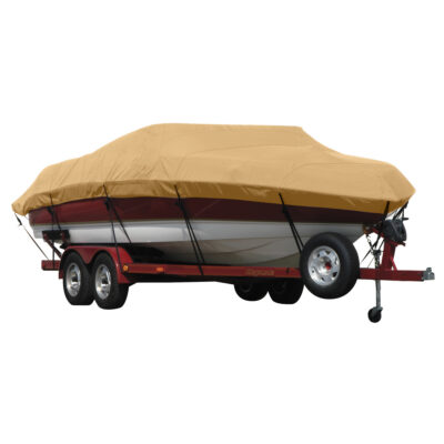 Exact Fit Covermate Sunbrella Boat Cover for Sunbird Euro Ii  Euro Ii I/O. Toast