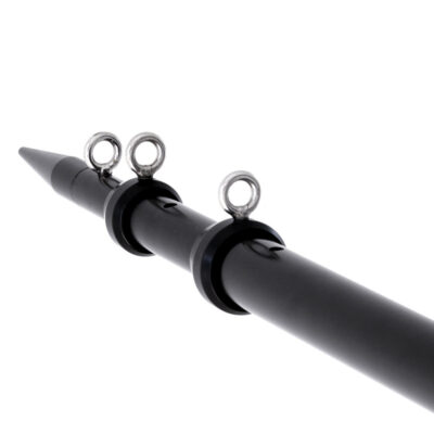 Tigress XD Telescoping Alum. Center Rigger Pole 12′ Black