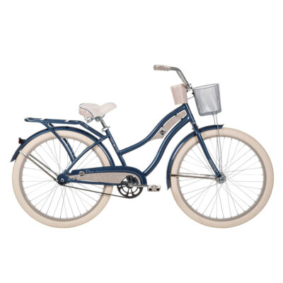 Huffy Women’s Deluxe 26″ Cruiser Bike, Blue