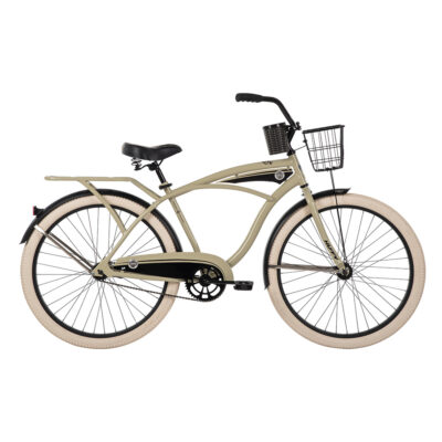 Huffy Men’s Deluxe 26″ Cruiser Bike, Olive