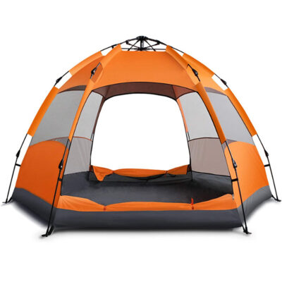 GlareWheel Instant Pop-Up Tent, Orange XL