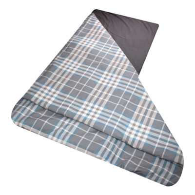 Disc-O-Bed Children’s Duvalay Luxury Sleeping Pad, Ocean Plaid