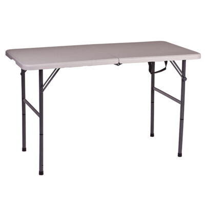 Stansport Folding Camp Table with Adjustable Legs