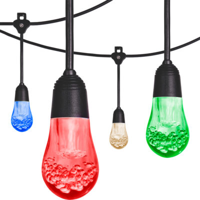 Enbrighten Color-Changing 24′ Cafe String Lights