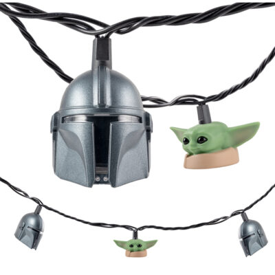 Star Wars The Mandalorian String Lights, 10′