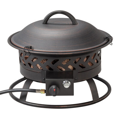 Endless Summer 18.5″ LP Gas Portable Outdoor Fire Pit