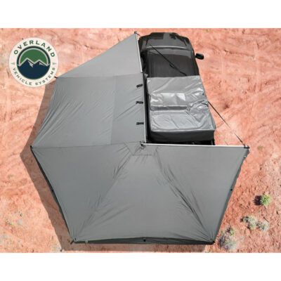 Overland Vehicle Systems 270 Driver-Side Awning and Wall 1, 2, and 3 with Mounting Brackets