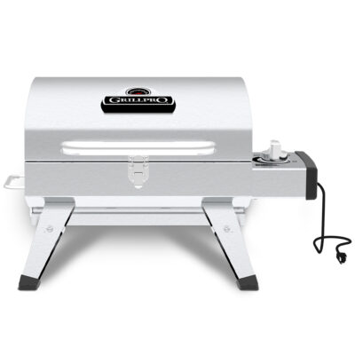 GrillPro Stainless Steel Tabletop Electric Grill