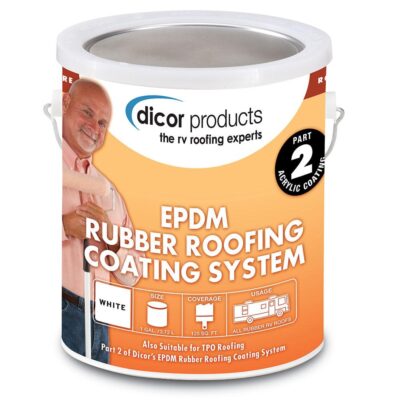 Dicor Rubber Roof Coating System, Tan