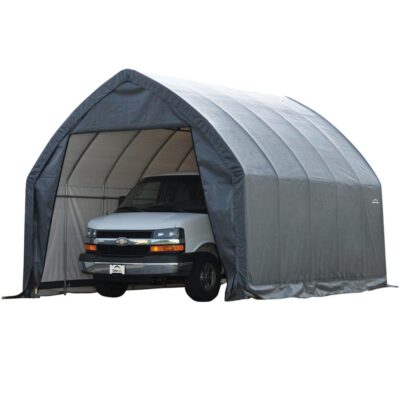 SUV/Truck Shelter, 13 × 20 × 12, Gray Cover