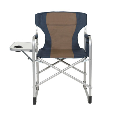 Venture Forward Director’s Chair, Navy/Brown