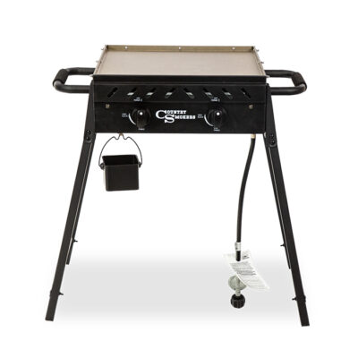 Country Smoker Plains 2-Burner Portable Gas Griddle