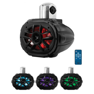 Boss Audio MRWT69RGB 6″ x 9″ Two-Way Waketower Speaker, Each