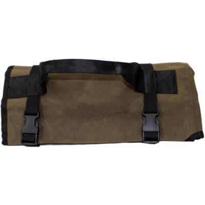 Overland Vehicle Systems Rolled Bag General Tool Organizer, #16 Waxed Canvas